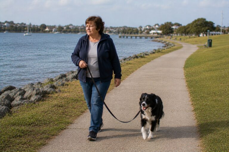 Teaching your dog to walk on a loose lead